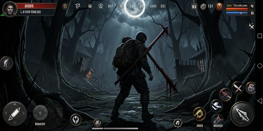 Gameplay 888R menampilkan kengerian dan ketegangan yang menyelimuti.