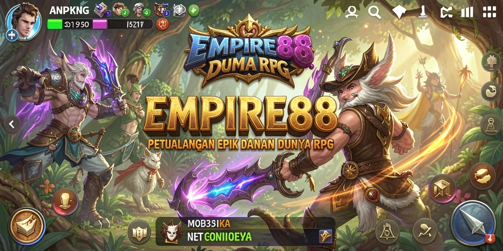 Gameplay RPG yang mendebarkan dengan karakter unik dan strategi bertarung.