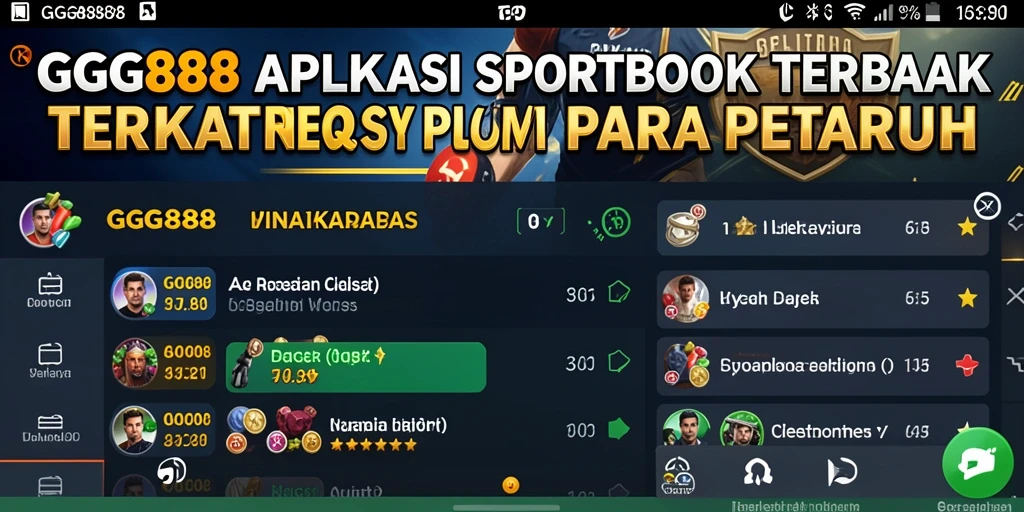 Tampilan gameplay GGG888 menunjukkan pengalaman taruhan yang seru.