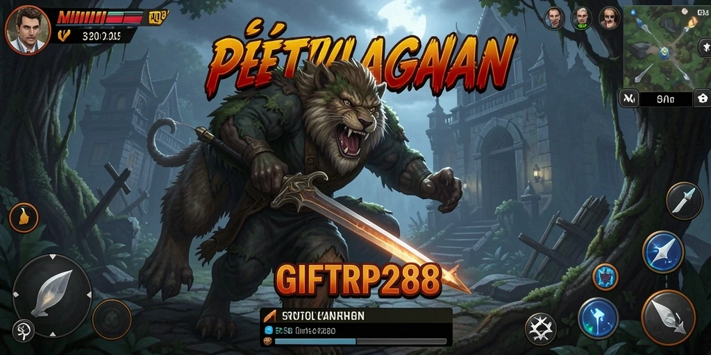 Tangkapan layar utama dari gameplay GIFTRP288 yang memukau.