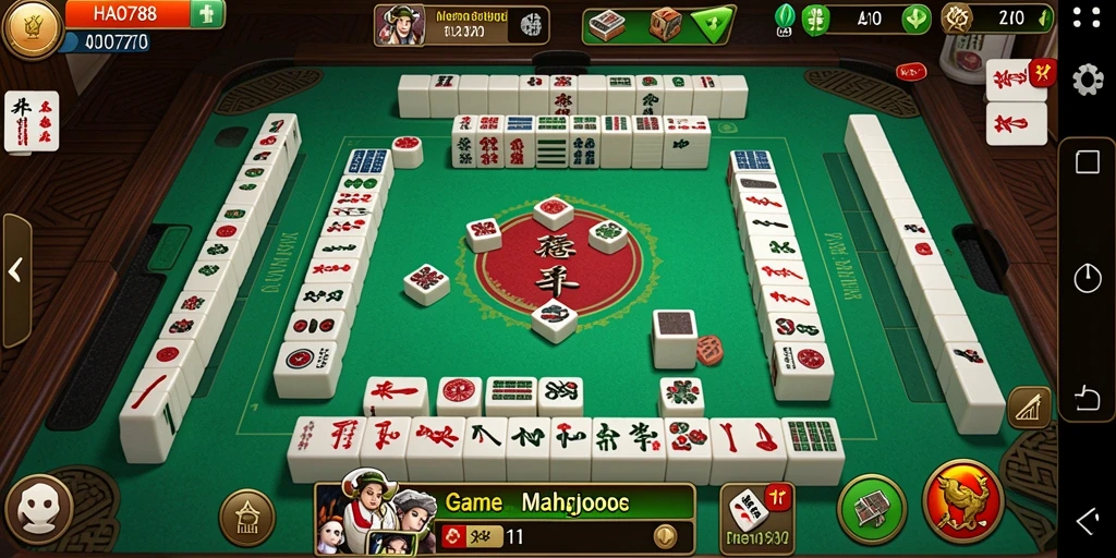 Tampilan gameplay seru dari HAO788 dengan tantangan Mahjong yang menantang.
