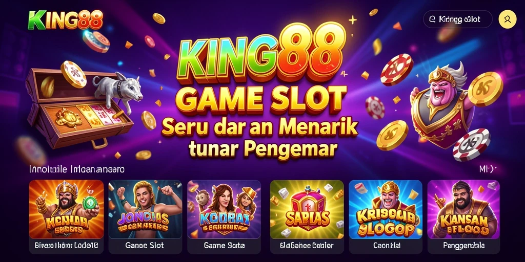 Tampilan gameplay Slot yang seru dan penuh warna.