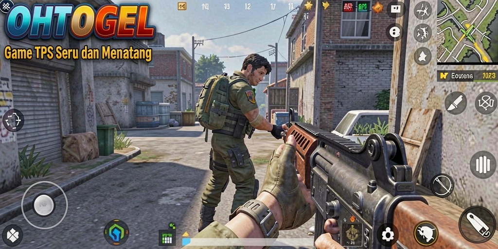 Tampilan gameplay OHTOGEL dengan pertempuran seru dan grafis menawan.
