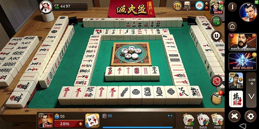 Screenshot PP7 menampilkan gameplay Mahjong yang menarik dan menantang.