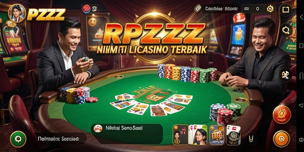 Tampilan gameplay Live Casino yang mendebarkan dan interaktif.