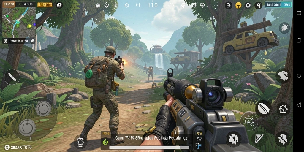 Tampilan gameplay yang seru dan mendebarkan di SIDAKTOTO.